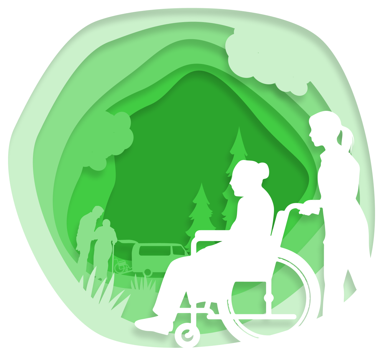 一人で抱え込まない 訪問サービスやデイサービスの利用、介護施設への入居など、検討できることはたくさんあります。